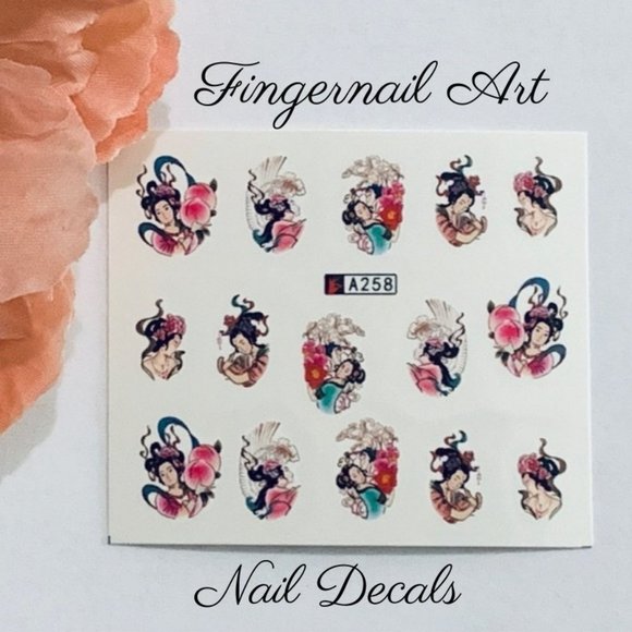 Other - Fingernail Art Nail Decals Waterslide Transfer Stickers